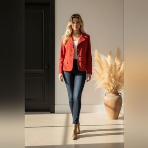 Wilsons leather red jacket